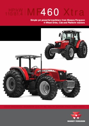 Trattrici agricole - trazione a 4 ruote Massey Ferguson MF 460 Xtra