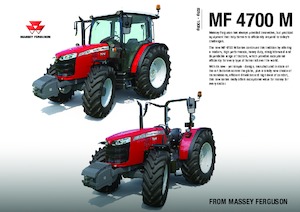 Trattrici agricole - trazione a 4 ruote Massey Ferguson MF 4710 M