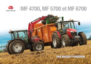 Trattrici agricole - trazione a 4 ruote Massey Ferguson MF 6712 MR