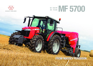 Trattrici agricole - trazione a 4 ruote Massey Ferguson MF 5710 D