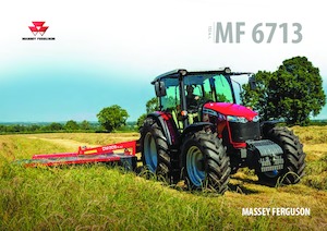 Trattrici agricole - trazione a 4 ruote Massey Ferguson MF 6713 MR