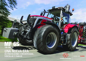Trattrici agricole - trazione a 4 ruote Massey Ferguson MF 6S.135
