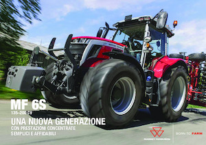 Trattrici agricole - trazione a 4 ruote Massey Ferguson MF 6S.135
