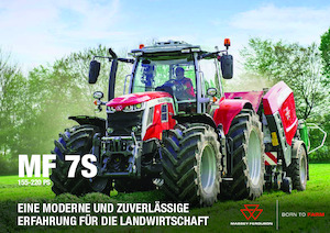 Trattrici agricole - trazione a 4 ruote Massey Ferguson MF 7S.165