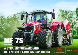 Trattrici agricole - trazione a 4 ruote Massey Ferguson MF 7S.165