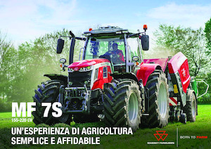 Trattrici agricole - trazione a 4 ruote Massey Ferguson MF 7S.165