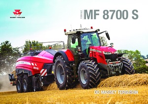 Trattrici agricole - trazione a 4 ruote Massey Ferguson MF 8732 S 