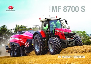 Trattrici agricole - trazione a 4 ruote Massey Ferguson MF 8732 S 
