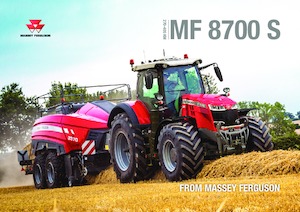 Trattrici agricole - trazione a 4 ruote Massey Ferguson MF 8732 S 