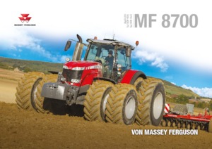 Trattrici agricole - trazione a 4 ruote Massey Ferguson MF 8740 S