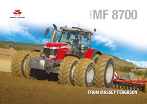 Trattrici agricole - trazione a 4 ruote Massey Ferguson MF 8740 S