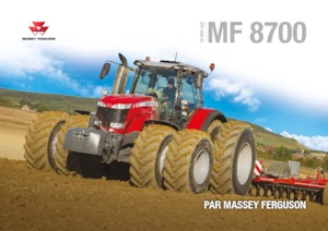 Trattrici agricole - trazione a 4 ruote Massey Ferguson MF 8740 S