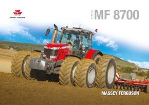 Trattrici agricole - trazione a 4 ruote Massey Ferguson MF 8740 S
