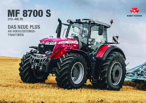 Trattrici agricole - trazione a 4 ruote Massey Ferguson MF 8730 S 