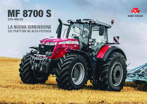 Trattrici agricole - trazione a 4 ruote Massey Ferguson MF 8727 S 
