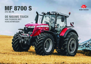 Trattrici agricole - trazione a 4 ruote Massey Ferguson MF 8727 S 