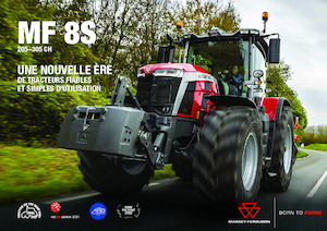 Trattrici agricole - trazione a 4 ruote Massey Ferguson MF 8S.305 