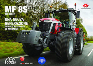 Trattrici agricole - trazione a 4 ruote Massey Ferguson MF 8S.305 