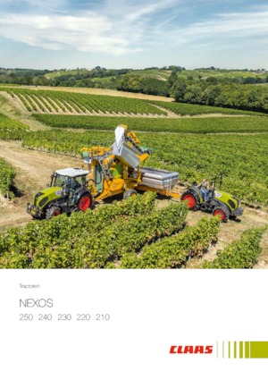 Trattrici agricole - trazione a 4 ruote Claas Nexos 240 F