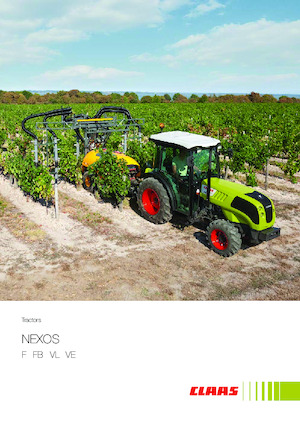 Trattrici agricole - trazione a 4 ruote Claas Nexos 230 F