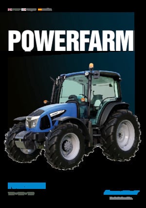 Trattrici agricole - trazione a 4 ruote Landini Powerfarm 110