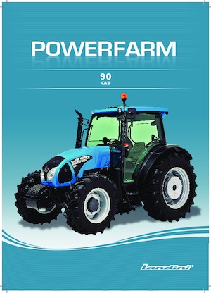 Trattrici agricole - trazione a 4 ruote Landini Powerfarm 90