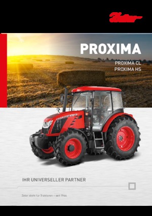 Trattrici agricole - trazione a 4 ruote Zetor Proxima HS 90