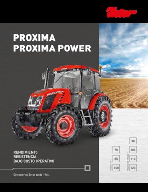 Trattrici agricole - trazione a 4 ruote Zetor Proxima HS 120