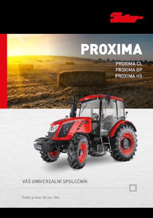 Trattrici agricole - trazione a 4 ruote Zetor Proxima GP 110