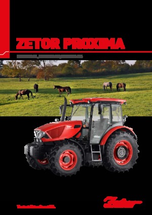 Trattrici agricole - trazione a 4 ruote Zetor Proxima GP 110