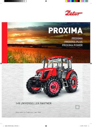 Trattrici agricole - trazione a 4 ruote Zetor Proxima Plus 90