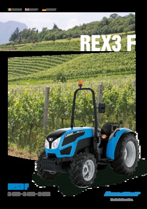 Trattrici agricole - trazione a 4 ruote Landini Rex 3-080F