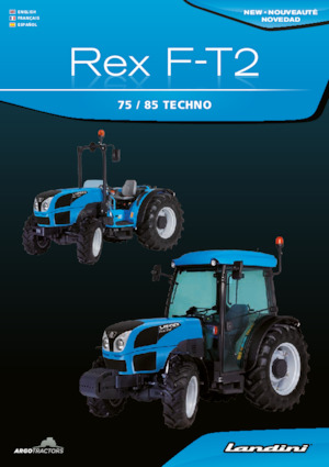 Trattrici agricole - trazione a 4 ruote Landini Rex 75 F Techno
