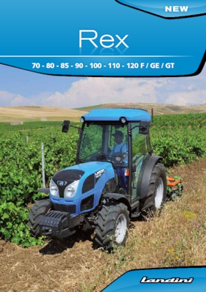 Trattrici agricole - trazione a 4 ruote Landini Rex 85GE