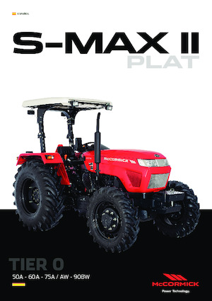 Trattrici agricole - trazione a 4 ruote McCormick S-Max II 90 BW 