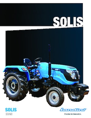 Trattrici agricole - trazione a 4 ruote Landini Solis 60