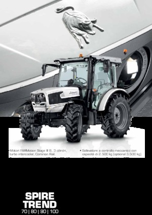 Trattrici agricole - trazione a 4 ruote Lamborghini Spire 80 Trend 