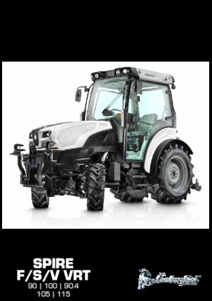 Trattrici agricole - trazione a 4 ruote Lamborghini Spire S 100 VRT 