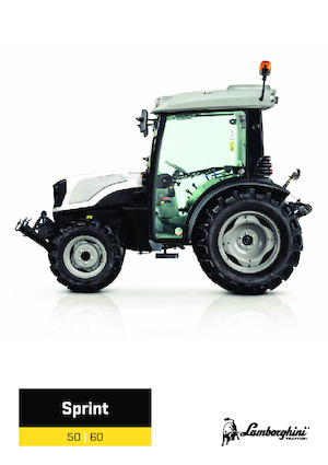 Trattrici agricole - trazione a 4 ruote Lamborghini Sprint 50