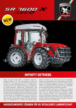Trattrici agricole - trazione a 4 ruote Carraro SR 7600 Infinity
