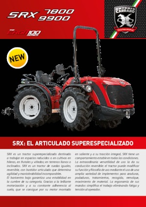 Trattrici agricole - trazione a 4 ruote Carraro SRX 7800