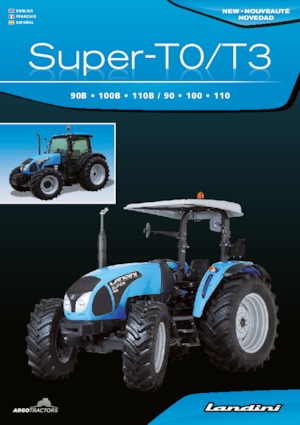 Trattrici agricole - trazione a 4 ruote Landini Super 90 