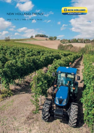 Trattrici agricole - trazione a 4 ruote New Holland T4.105N