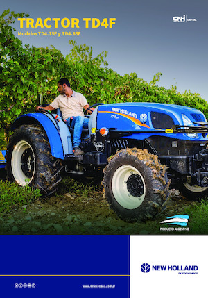 Trattrici agricole - trazione a 4 ruote New Holland TD4.75F