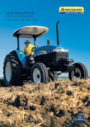 Trattrici agricole - trazione a 4 ruote New Holland TD70