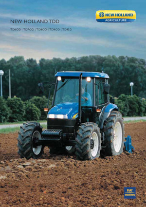 Trattrici agricole - trazione a 4 ruote New Holland TD90D Plus