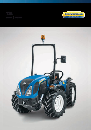 Trattrici agricole - trazione a 4 ruote New Holland TI4.100