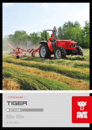 Trattrici agricole - trazione a 4 ruote SAME Tiger 50