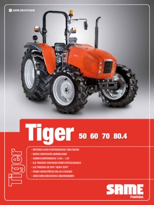 Trattrici agricole - trazione a 4 ruote SAME Tiger 50