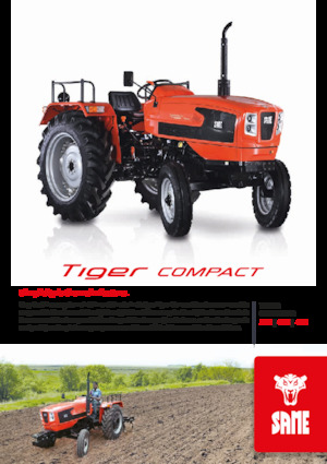 Trattrici agricole - trazione a 4 ruote SAME Tiger Compact 35 E